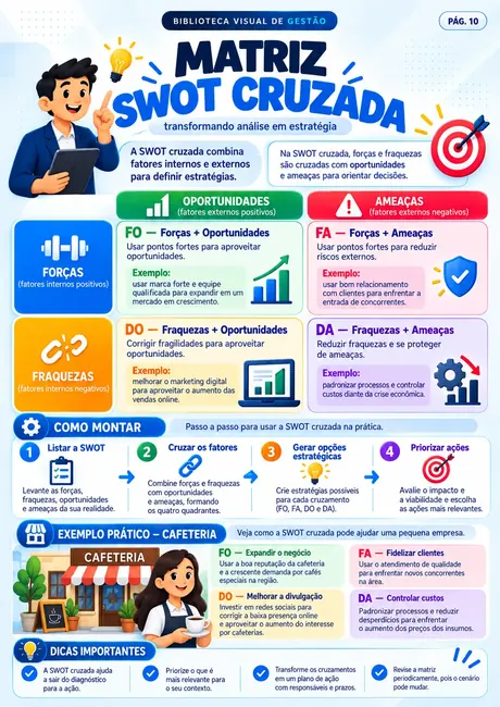 Amostra: Matriz SWOT Cruzada